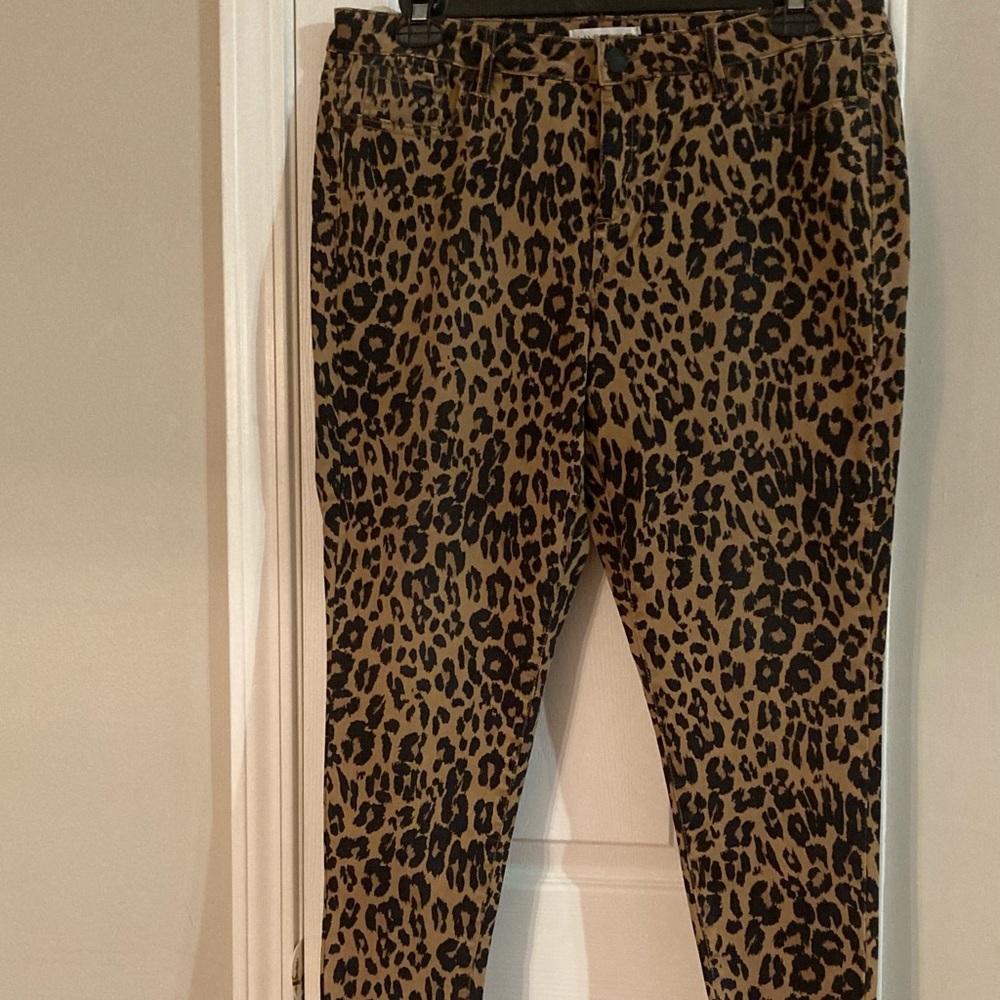 Jeans - Lane Bryant - Leopard Print - Petite